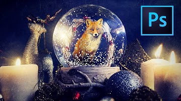 Snow Globe Photoshop Tutorial
