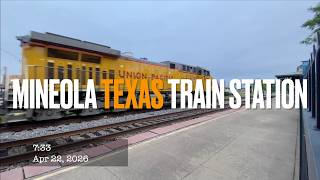 Mineola Texas Train Station Camera4 April 22, 2026 0733 AM 4K 30fps
