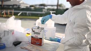 Sealing a Fiberglass Hull with Hawk Epoxy - Sea Hawk Paints' state-of-the-art epoxy system