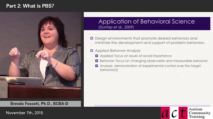 Positive Behavior Support: What Parents Need to Know! Part 2 - What is PBS