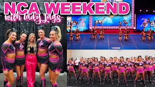 NCA CHEER COMPETITION 2023: Lady Jags + being a coach for the first time