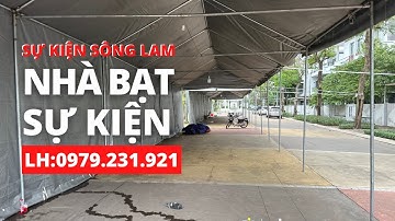 Phông Nhà Bạt Đẹp Tây Ninh| Nhà Bạt Sông Lam Event