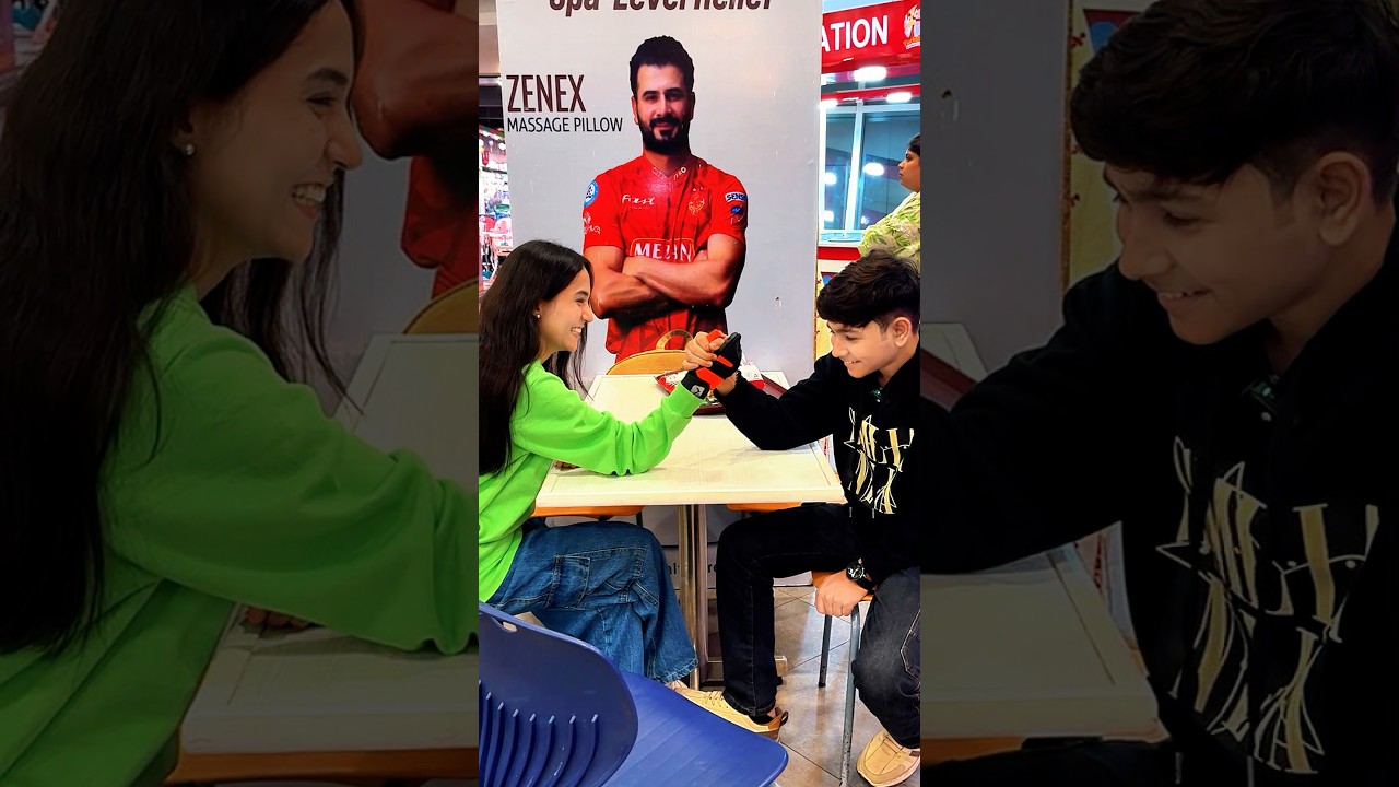 arm wrestling with random girl for 2k 