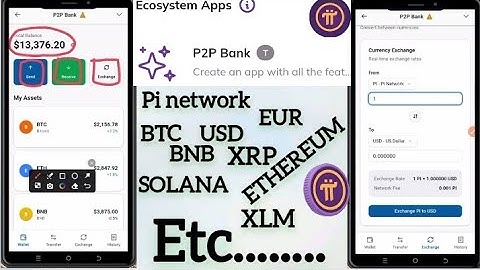 P2P Bank in pi network ecosystem BTC,EHT,SOLANA,BNB,UDS,UER,etc.....