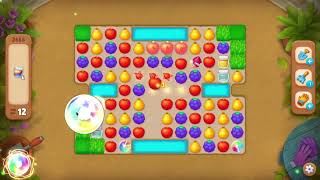 Gardenscapes level 2665 28 moves no boosters