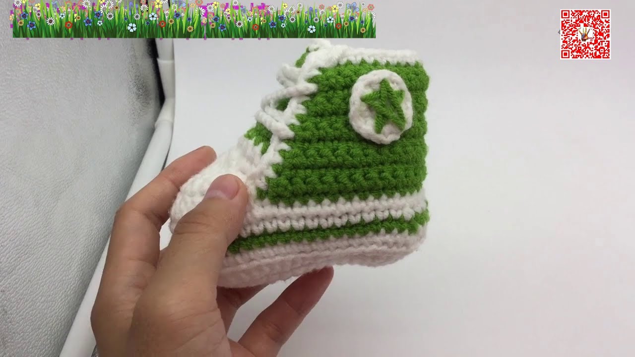 How To Crochet Baby Dress Baby Shoes 3 3 Youtube