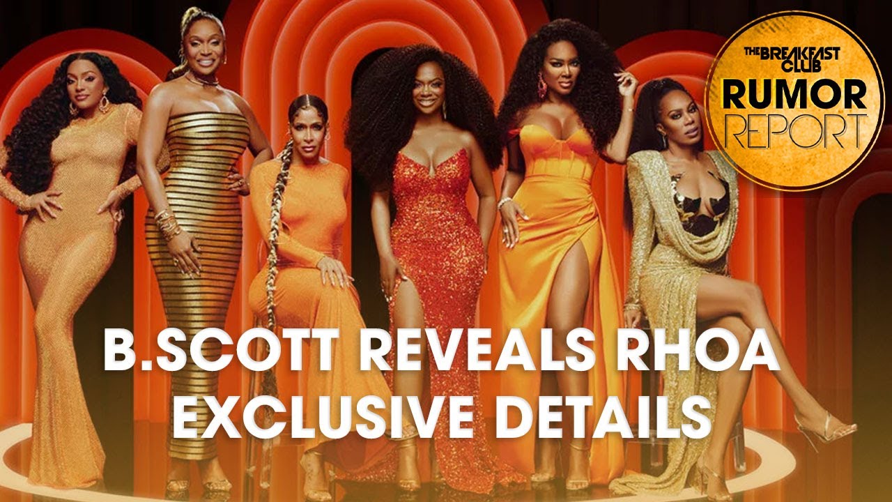 B. Scott Reveals RHOA Exclusive Details; Talks Kandi, Porsha, Nene + More