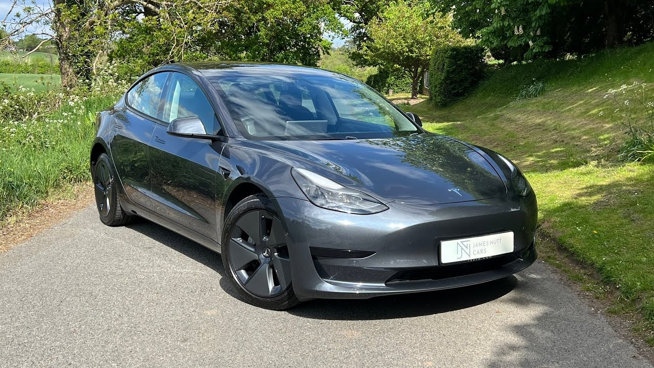 2021 Tesla Model 3 Standard Range Plus Walk Around - YouTube