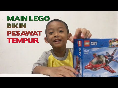 LEGO TECHNIC 42066 Air Race Jet - Speed Build for Collecrors - Technic Collection (10/13). 