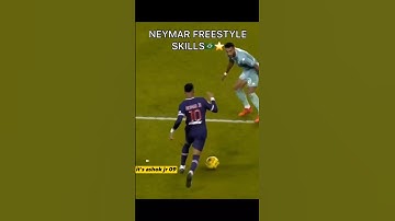 Neymar 🇧🇷 freestyle skills 💯 #football #skill #tutorial #soccer#neymar#youtube  #shorts
