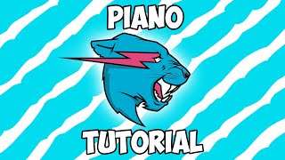 MrBeast Outro Song (MrBeast6000) - Piano Tutorial