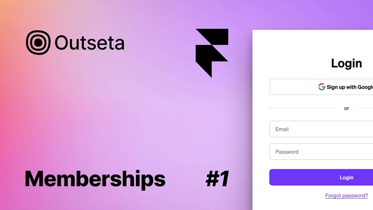 01 - Memberships in Framer: Build a Framer Membership Website with ...