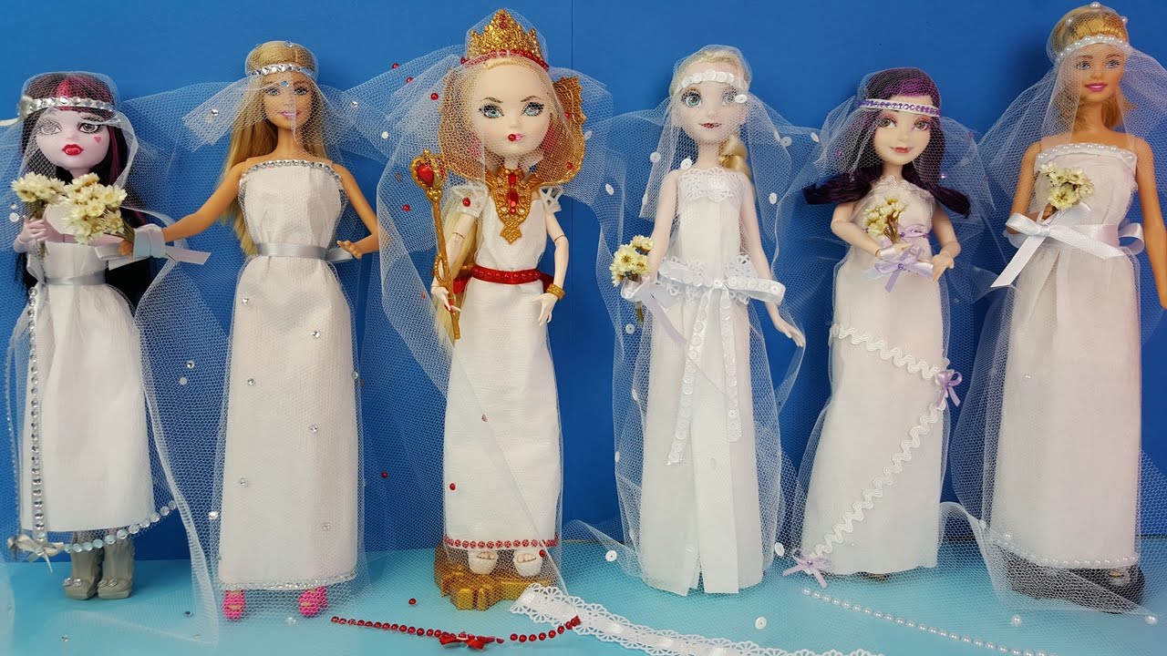 Como Fazer Roupinha Para Boneca e Frozen com Bexiga 