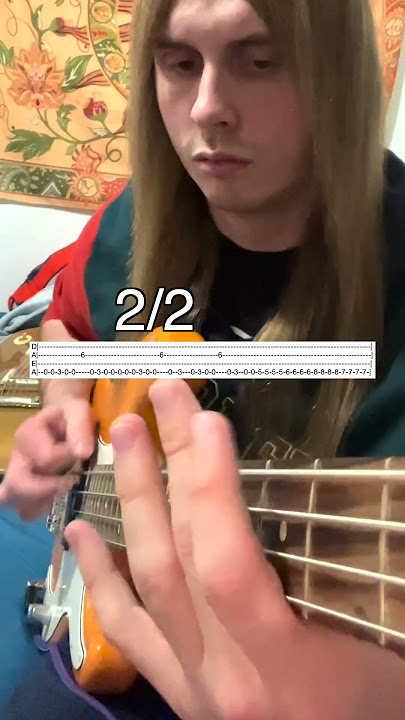Slipknot - Psychosocial (Bass Cover) [With Tabs]