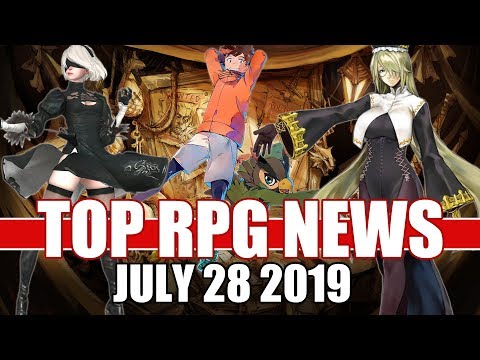 Top RPG News of the Week - July 28 2019 (Digimon Survive, Nier Automata, Bloodstained)