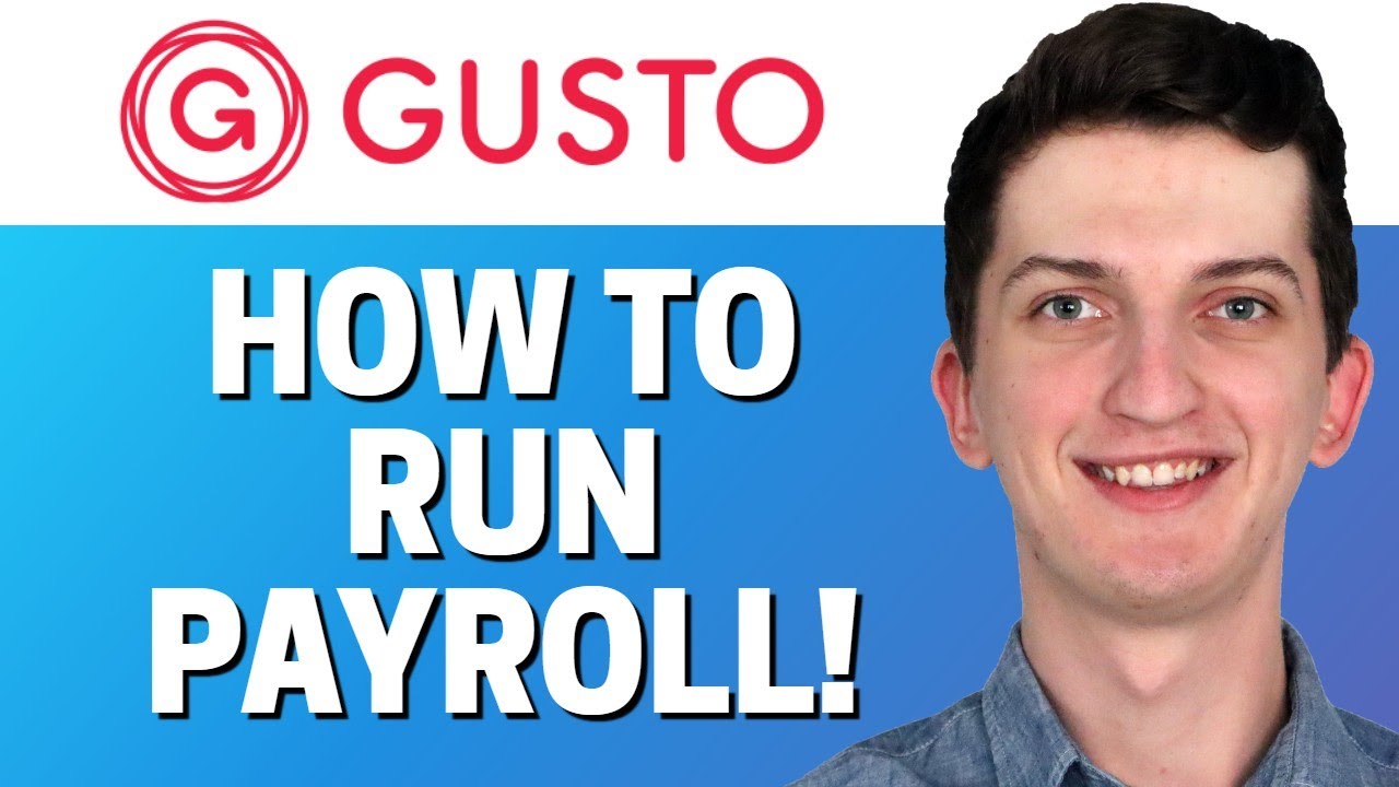 How To Run a Payroll In Gusto (SIMPLE) - YouTube