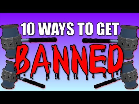 10 Ways To Get Banned On Roblox 4 Youtube - 50 ways to die in roblox bloxy 2017 1 youtube