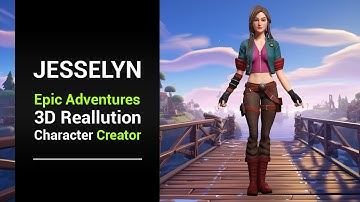 Meet Jesselyn - A Next-Gen 3D Character Pack for Character Creator 4 & Unreal Engine 5