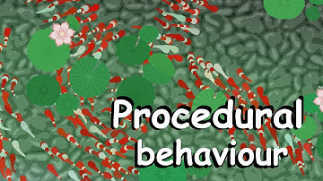 Fishes procedural behaviour boids | C++ / SFML