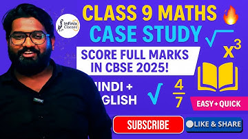 Class 9 Maths Case Study Questions | Number System, Polynomials & Linear Equations #class9thmaths