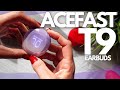 Unboxing acefast t9 crystal bluetooth earbuds