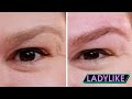 Women Get Their Ideal Eyebrows • Ladylike