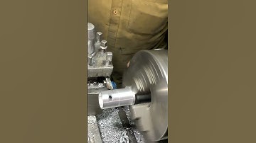 The amazing hard work in lathe machine in #machinist #workshop #youtubeshorts #cnc #engineering