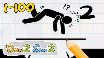 Draw 2 Save 2 Level 1-100 Walkthrough