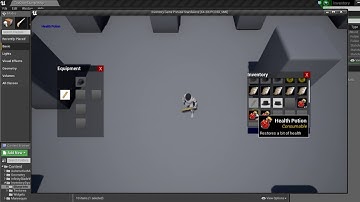 UE4 C++ Learning Project -  Networked Inventory System WIP 1