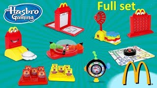 MCDONALD'S HAPPY MEAL TOYS HASBRO GAMING LOT OF 5 Trouble Bop It Pie Face New 