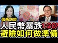 人民幣暴跌 美元兌人民幣可達1:20 避險如何做準備？#信燕訪談