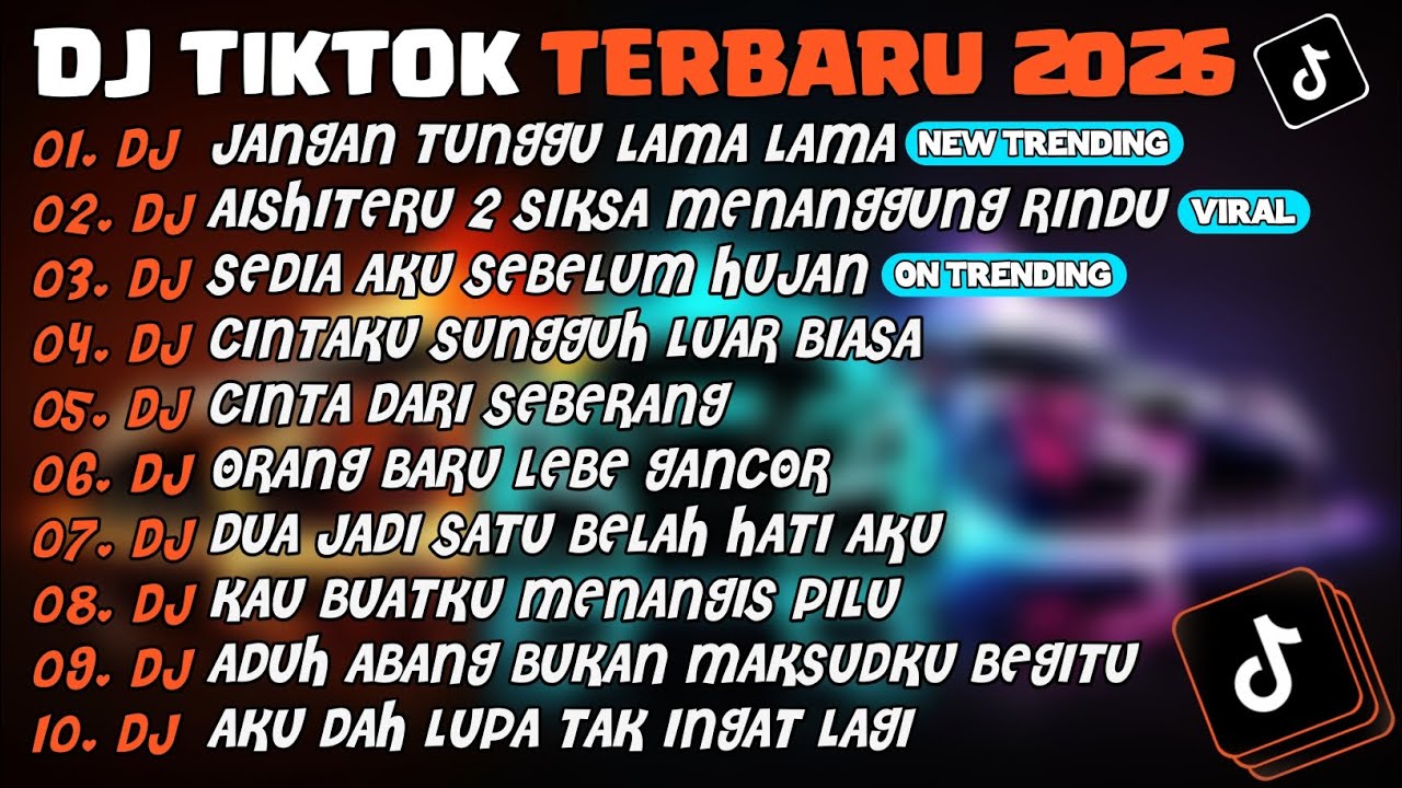 DJ TIKTOK TERBARU 2026🎵DJ JANGAN TUNGGU LAMA²🎵DJ AISHITERU 2 SIKSA MENANGGUNG RINDU🎵 FULL ALBUM