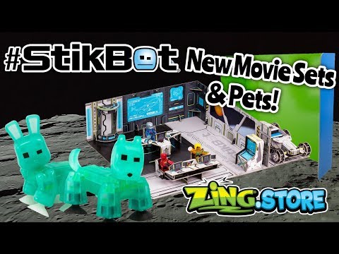 stikbot movie set space