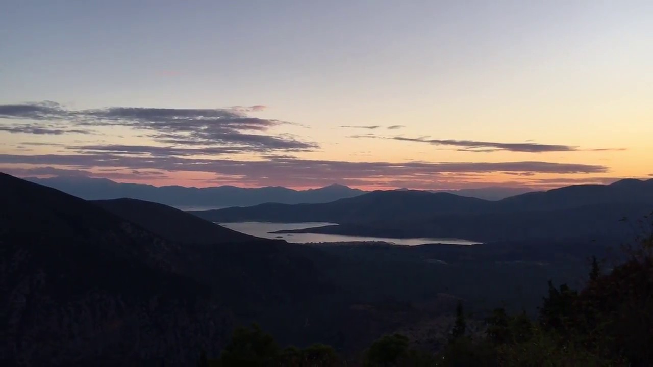 Sunset at Delphi, Greek 在希臘德爾菲的日落
