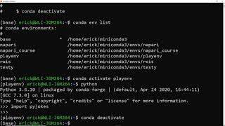 how to create conda virtual environment and install dependencies with