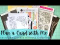 Plan a card with me x4  designing four cards using one stamp set  card making basics