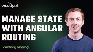 Manage state with the Angular router - Zachary Kipping - Advanced Angular Lunch