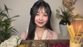 ASMR ROLEPLAY VINTAGE (Subs) | The Maid Bathes The Noble Lady with Rain Sound /ロールプレイ |ASMR Hestia