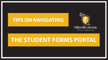 Tips on Navigating the Student Forms Portal