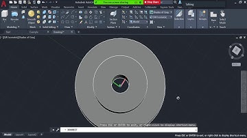62: Create 3D Drawing using Revolve (AutoCAD Tutorial)