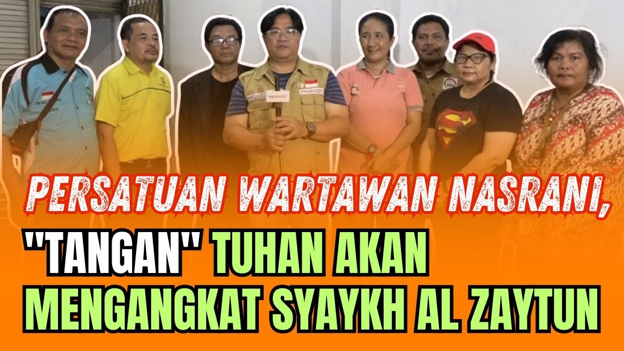 #alzaytun PEWARNA (Persatuan Wartawan Nasrani) sangat dekat dengan Syaykh Al Zaytun