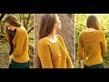 Пуловер с Кокеткой Сверху Спицами - 2019 / Pullover with Yoke Top Spokes