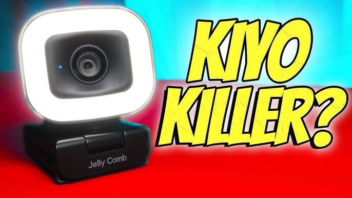 Jellycomb 1080P HD Webcam Pro Auto Focus & Light Correction Camera Shutter  W10 – Jelly Comb