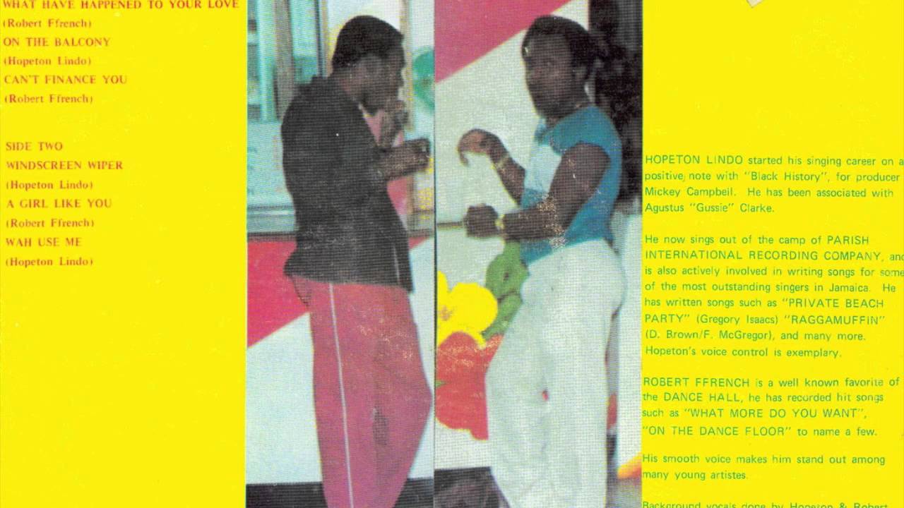 Robert Ffrench - Cant Finance You - 1987 - YouTube