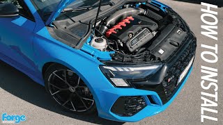 FMINDK47 | Installation Instructions | Carbon Fibre Induction Kit, Audi RS3 8Y/8V | Forge Motorsport