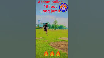 Assam police long jump ! #shortsfeed #longjump #jump #longjumptips #jumpshot #shorts #shortvideo