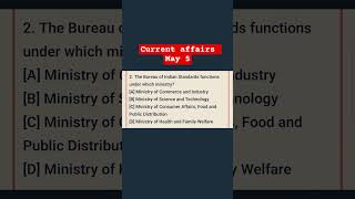May 5 Current affairs for competitive exams🔥🔥#education #dailyquiz #currentaffairs  #news #exams