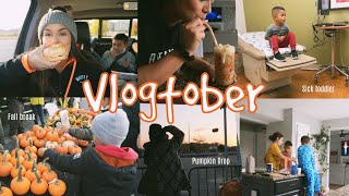 Vlogtober 2023 | a couple days in our life *fall break*