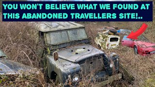 Abandoned Travellers Site Full Of Super Rare ￼Classic Cars.. Unbelievable What They Left Behind!!