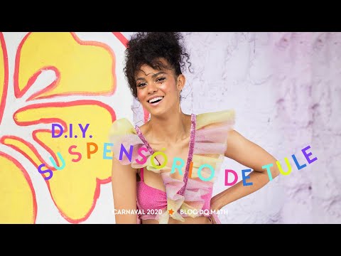 FANTASIA de CARNAVAL: TUTORIAL SUSPENSORIO DE TULE